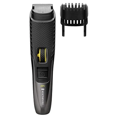 Image of Remington Style Series B5 Beard Trimmer (Self Sharpening Titanium Blades, Precision Styling, Adjustable Zoom Wheel, 17 Length Settings, Anti Slip Grip, Cord or Cordless, 60 Minute Runtime) MB5000