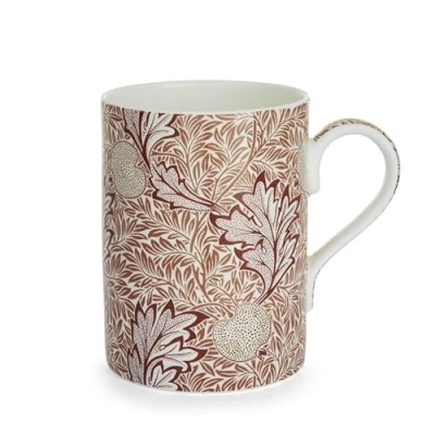 Image of Spode Morris and Co 0.34 Litre Mug Apple Madder
