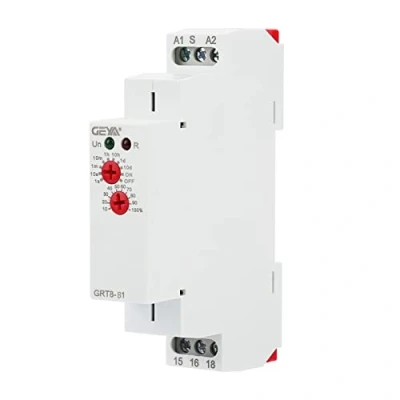 Image of Delay Timer Switch,GRT8 B1 Mini Power Off Cycle Relay DIN Rail Type Mount AC 220V