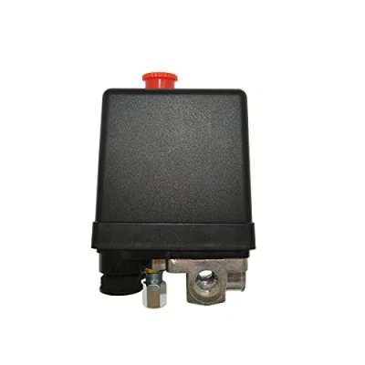 Image of 220V G1 / 4&quot;Air Compressor Pressure Switch 4 Holes Solnoa, Valve, for (Plastic and Aluminum)