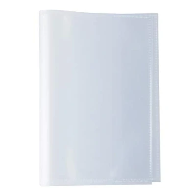 Image of HERMA 19631 Notebook Covers A6 Transparent Clear, Pack of 10, Book Made Durable, Wipe Clean &amp; Extra Thick Polypropylene Film, Cover Set for School Notebooks, Colourless