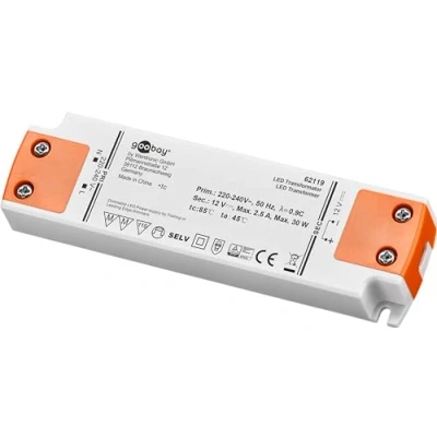 Image of Goobay 30633 LED Transformer, 24 V (DC)/15 W