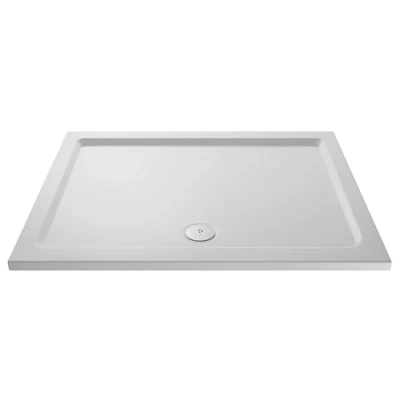Image of 1700 x 700mm Premium Slip Resistant Rectangular Shower Tray White