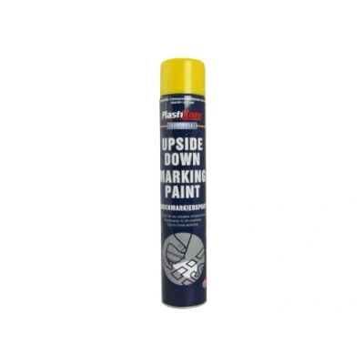 Image of Plasti kote 6002 750ml Upside Down Mark Paint Yellow