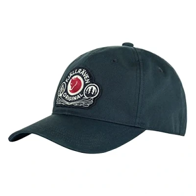 Image of Fjallraven 86979 555 Classic Badge Cap/Classic Cap Hat Unisex Dark Navy Size S/M