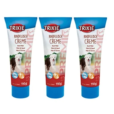 Image of 3 PACK TRIXIE PREMIO BEEF PATE DOG TREAT PASTE 110G