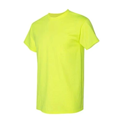 Image of Gildan DryBlend Adult T Shirt M Safety Green