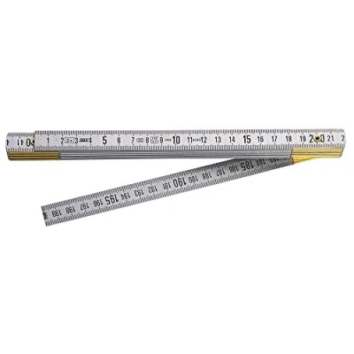 Image of FACOM Duraluminium folding rule 2 m, 15 mm, 1 piece, DELA.626.00