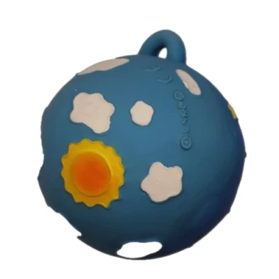Image of Lanco 8424678912427 Ball Day and Night; 100% Natural Rubber, Blue, 200 g
