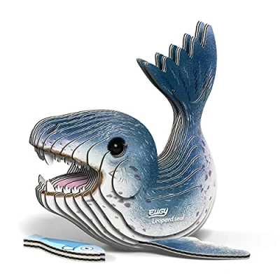 Image of EUGY EH 074 Leopard Seal Stamp 3D Puzzle
