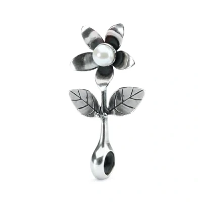 Image of Trollbeads Silver 925 Bead Floral Spacer Short