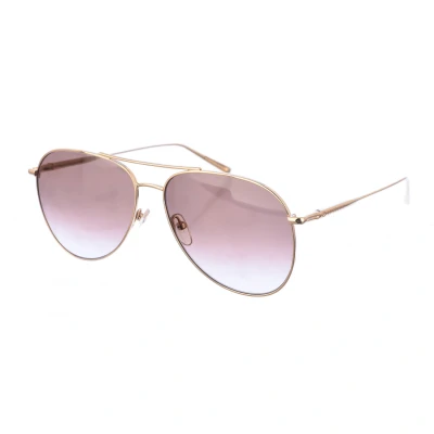 Image of Longchamp Womens LO139S Sunglasses Rose Metal One Size