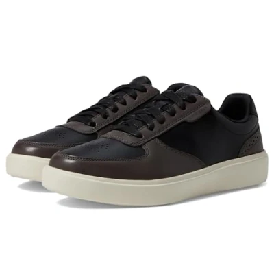 Image of Cole Haan Men&#039;s Grand Crosscourt Midtown Sneaker, Black Pavement Ivory, 7 UK