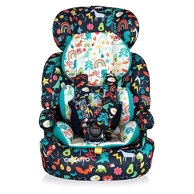 Image of Cosatto Zoomi Car Seat Group 1 2 3, 9 36 kg, Months 12 Years, Forward Facing (Cosatto Carnival)