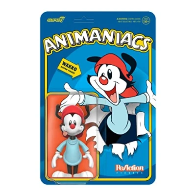 Image of SUPER7 Animaniacs Wakko 3.75 in Reaction Figure