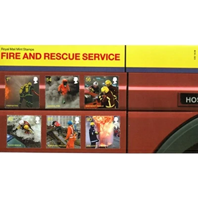 Image of 2009 Fire and Rescue Services Stamps in Presentation pack
