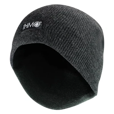 Image of THMO Kids Thinsulate Beanie Hat Fleece Lined Winter Warm Knitted (11 13 Years, Grey)