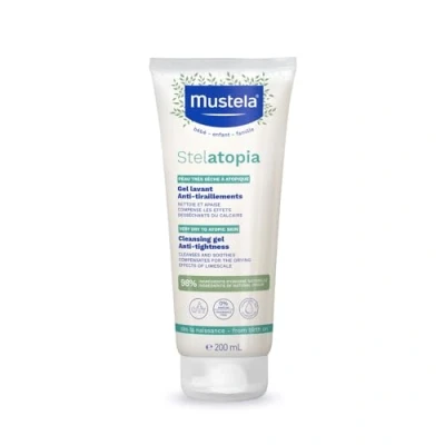 Image of Mustela Stelatopia Cleansing Cream for Atopic Skin, 200ml