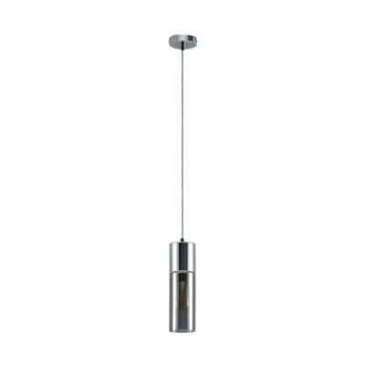 Image of Ceiling Light &#039;Eleen&#039; dimmable (Young Lifestyle) in Silver Made of Glass for e.g. Living Room &amp; Dining (1 Source, E27) from Lindby Pendant Lighting, lamp, Hanging
