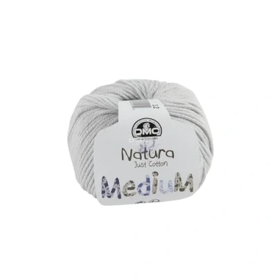 Image of DMC Natura Yarn, 100% Cotton (12), Grey, 50g