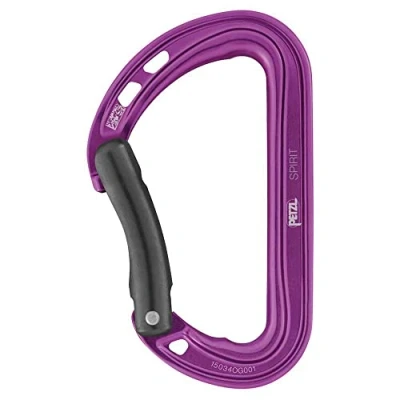 Image of Petzl, Spirit, Carabiner, Violet, U, Unisex Adult