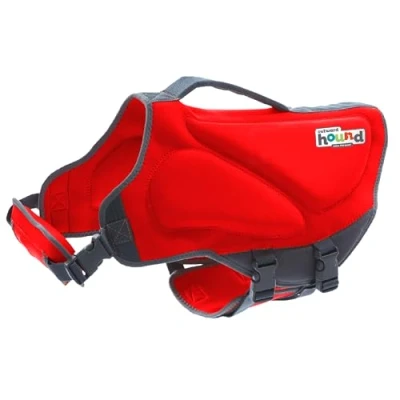 Image of Outward Hound Dawson Dog Life Jacket, X Small, Red