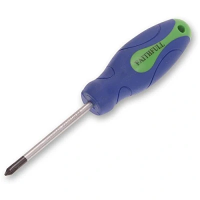 Image of Faithfull FAISDPH1 Soft Grip Screwdriver Phillips PH1 x 75mm