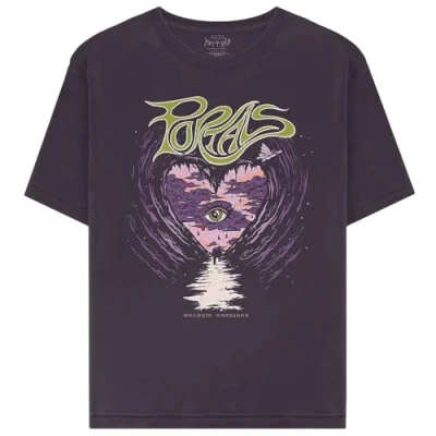 Image of Rock Off officially licensed products Melanie Martinez Oracle Heart T Shirt L Purple