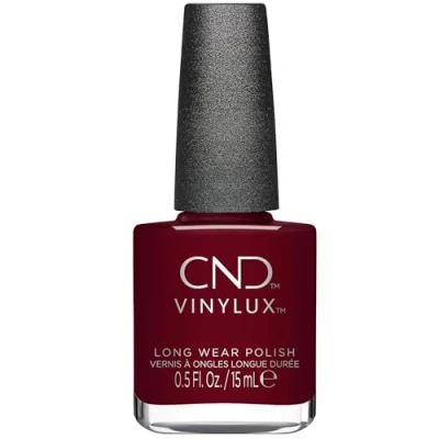 Image of CND Vinylux Long Wear Nail Polish (No Lamp Required), 15 ml, Red, Decadence