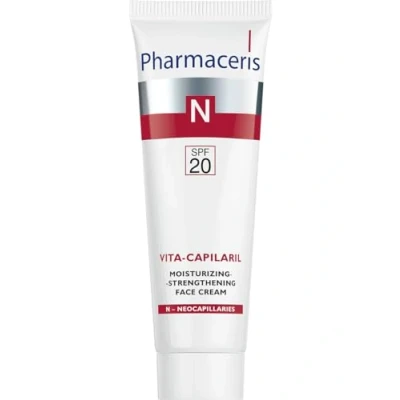 Image of Pharmaceris N Vita Capilaril Moisturising Reinforcing Face Cream SPF20 50ml