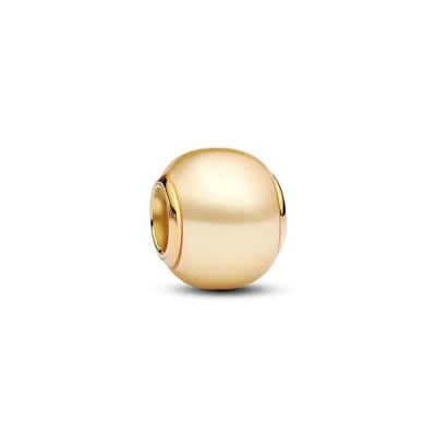 Image of Pandora Gold Round Bead Charm