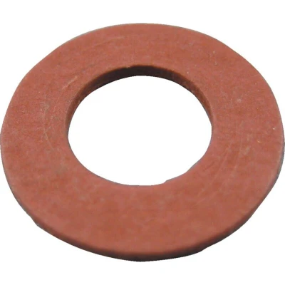 Image of 50x M5 X 10 0.8 Red Fibre Washer