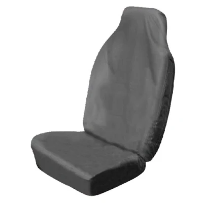 Image of Sakura Extra High Heavy Duty Back Car Seat Cover, Grey (Single)