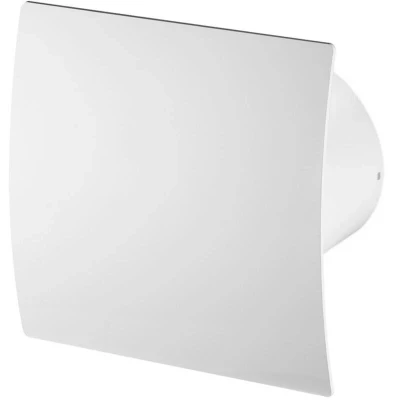 Image of Awenta 125mm Standard Extractor Fan White ABS Front Panel ESCUDO Wall Ceiling Ventilation