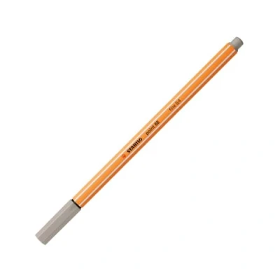 Image of STABILO Pack of 3 Felt Tip Pens with Fine Stitch 88 Pearl Greyaa