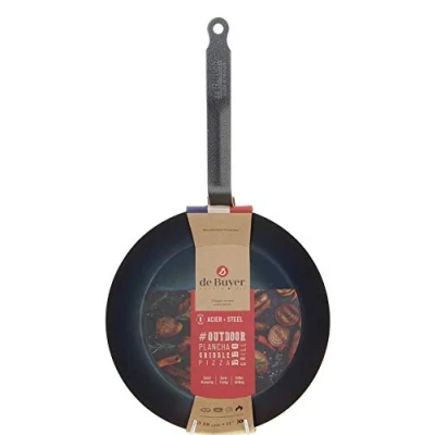 Image of DE BUYER Frying pan Blue #Outdoor Ø24 5400.24