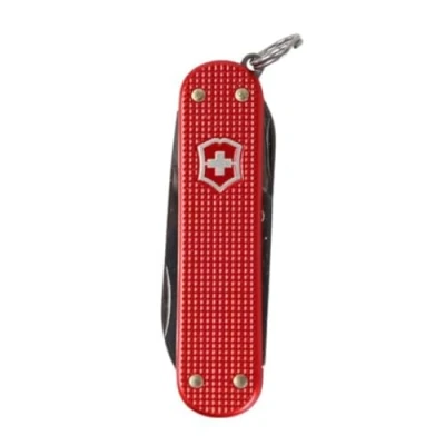 Image of Victorinox, Classic SD Alox, Swiss Army Pocket Knife, small, Multi Tool, Camping, 5 Functions, Blade, Nail file, Screwdriver 2.5 mm
