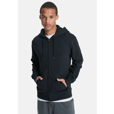 Image of Quiksilver Fleece sweater SALT WATER ZIP HOODIE Men&#039;s Black XS