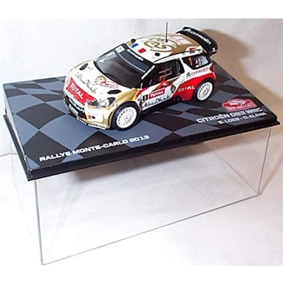 Image of ixo Cïtròén DS3 WRC monte carlo rally 2013 S loeb &amp; D elena car 1:43 scale diecast model