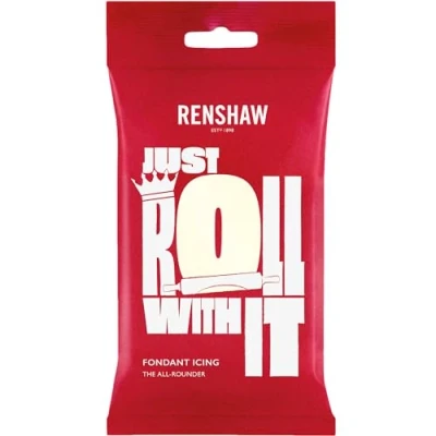 Image of Renshaw Just Roll With It Fondant Icing Ivory, 1 kg (Pack of 1)