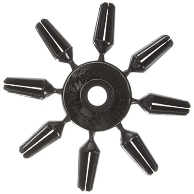 Image of Unicorn Dart Flight Protectors Black 8 per Pack