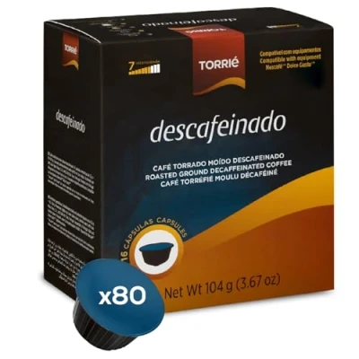Image of Torrié Coffee Pods Compatible with Dolce Gusto® Decaffeinated (80 pods)