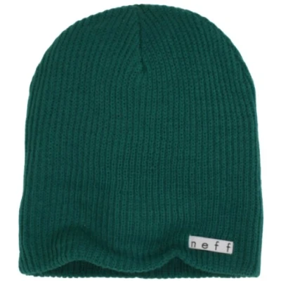 Image of Neff Men&#039;s Daily Beanie Hat, Dark Teal, One Size UK
