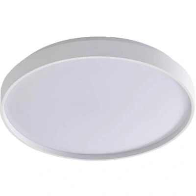 Image of Lindby Smart LED ceiling lamp Mirren, white, metal, CCT, Tuya
