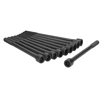 Image of 1105641B00x10 Cylinder Head Bolt Kit AJUSA 81008800 Hexagon Socket 10 NISSAN: MICRA 2, Figaro Coupe, 1