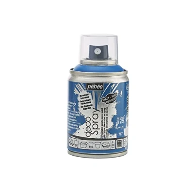 Image of PEBEO 93717 100ml Deco Spray, Acrylic, Blue, 10.5 x 5.2 cm