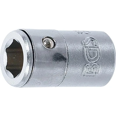 Image of BGS 8251 Bit Adaptor with retaining Ball 6.3 mm (1/4&quot;) Drive internal Hexagon 8 (5/16&quot;)