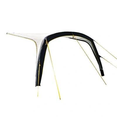 Image of Maypole Stratford Inflatable Sun Canopy for Caravans &amp; Motorhomes Awning Channel Height 250 Cm, Grey