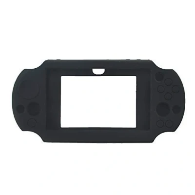 Image of Silicone Soft Gel Rubber Protective Shell Case Cover For Sony PS Vita 2000 PSV Skin (Black)