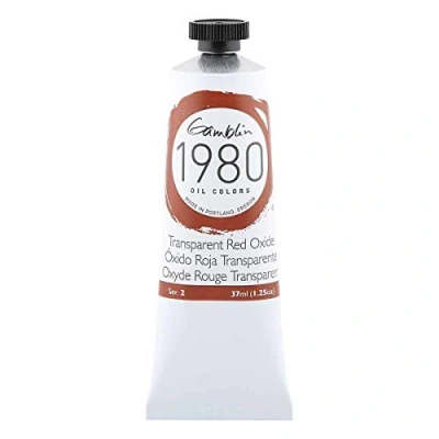 Image of Gamblin 1980 Oil Trans Red Oxide 37Ml